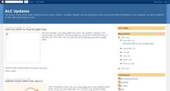 Desktop Screenshot of alc-updates.blogspot.com