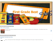 Tablet Screenshot of firstgradebest.blogspot.com