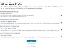 Tablet Screenshot of ldslvsingles.blogspot.com