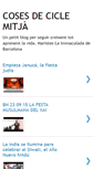 Mobile Screenshot of cosesdeciclemitja.blogspot.com
