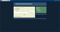 Desktop Screenshot of ourworldwideadventures.blogspot.com