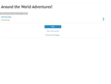 Tablet Screenshot of ourworldwideadventures.blogspot.com