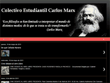 Tablet Screenshot of colectivocarlosmarx.blogspot.com