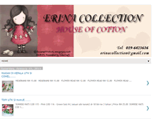 Tablet Screenshot of erina-collection.blogspot.com