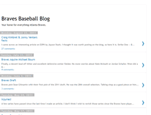 Tablet Screenshot of bravesbaseballblog.blogspot.com