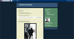 Desktop Screenshot of clarisimaconfusion.blogspot.com