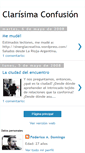 Mobile Screenshot of clarisimaconfusion.blogspot.com