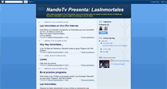 Desktop Screenshot of nandotvlasinmortales.blogspot.com