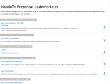 Tablet Screenshot of nandotvlasinmortales.blogspot.com