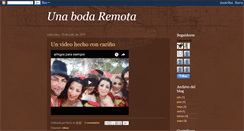 Desktop Screenshot of bodaremota.blogspot.com