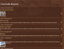 Tablet Screenshot of bodaremota.blogspot.com