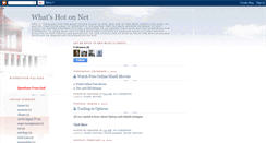 Desktop Screenshot of hottest-on-net.blogspot.com