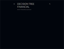 Tablet Screenshot of decisiontreefinancial.blogspot.com