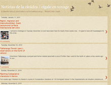 Tablet Screenshot of cigaleenvoyage.blogspot.com