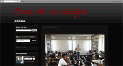 Desktop Screenshot of ecosdelaguajira.blogspot.com