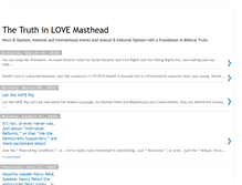 Tablet Screenshot of lovethetruth.blogspot.com