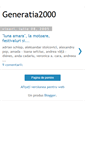 Mobile Screenshot of generatia2000.blogspot.com