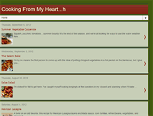 Tablet Screenshot of cookingfrommyhearth.blogspot.com