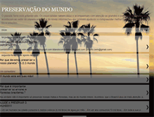 Tablet Screenshot of preservacaodomundo.blogspot.com