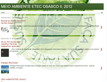 Tablet Screenshot of meioambienteosasco2.blogspot.com