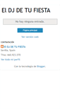 Mobile Screenshot of eldjdetufiesta.blogspot.com