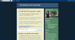 Desktop Screenshot of abbevilleartistguild.blogspot.com