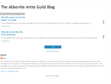 Tablet Screenshot of abbevilleartistguild.blogspot.com