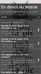 Mobile Screenshot of en-direct-du-mistral.blogspot.com