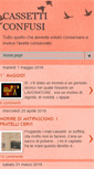 Mobile Screenshot of cassetticonfusi.blogspot.com