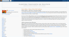 Desktop Screenshot of fleetingthoughtsiii.blogspot.com