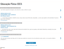 Tablet Screenshot of educacaofisicacecs.blogspot.com