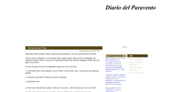 Desktop Screenshot of diariodelparavento.blogspot.com