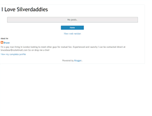 Tablet Screenshot of i-love-silverdaddies.blogspot.com