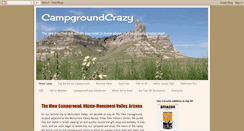 Desktop Screenshot of campgroundcrazy.blogspot.com