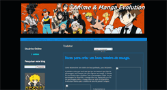 Desktop Screenshot of anime-manga-evolution.blogspot.com