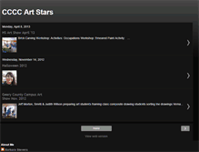 Tablet Screenshot of ccccartstars.blogspot.com