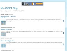 Tablet Screenshot of myadeptblog.blogspot.com