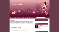 Desktop Screenshot of klessential-perfume.blogspot.com