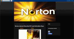 Desktop Screenshot of norton2011free.blogspot.com