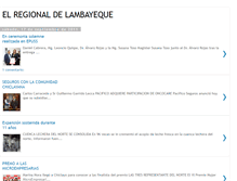 Tablet Screenshot of elregionaldelambayeque.blogspot.com
