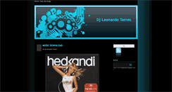 Desktop Screenshot of djleonardotorresmusic.blogspot.com