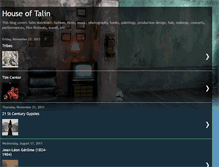 Tablet Screenshot of houseoftalin.blogspot.com