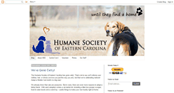 Desktop Screenshot of humanesocietyofeasterncarolina.blogspot.com