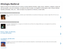 Tablet Screenshot of mitologiamedieval.blogspot.com