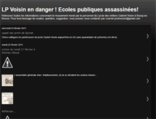 Tablet Screenshot of lpvoisinendanger.blogspot.com