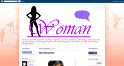 Desktop Screenshot of iwomanblogger.blogspot.com