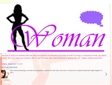Tablet Screenshot of iwomanblogger.blogspot.com