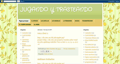 Desktop Screenshot of jugandoytrasteando.blogspot.com