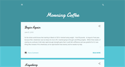 Desktop Screenshot of morningcoffee.blogspot.com