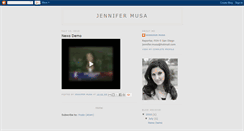 Desktop Screenshot of jennifermusa.blogspot.com